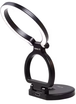 Nanlite Lumo LED Phone Ring Light Polar Black