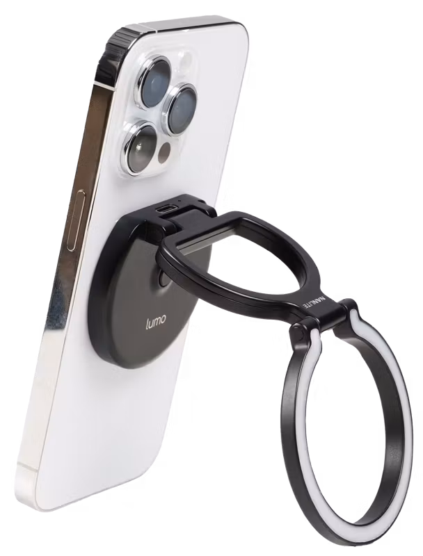 Nanlite Lumo LED Phone Ring Light Polar Black