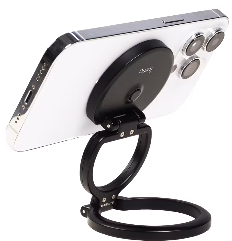 Nanlite Lumo LED Phone Ring Light Polar Black