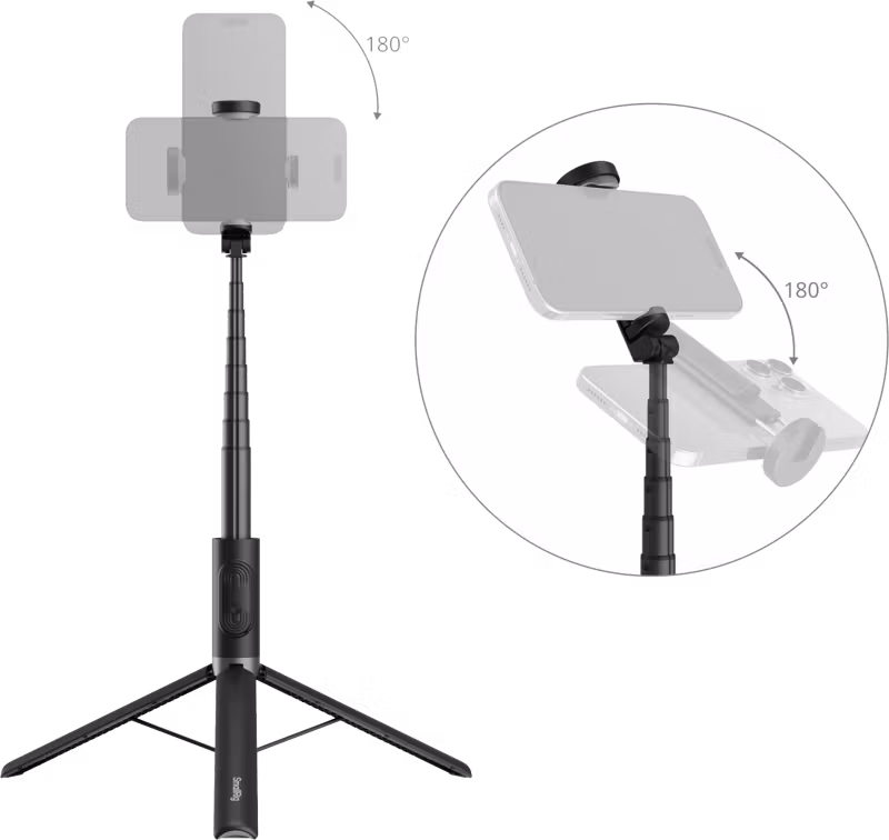 SmallRig 5291 ST30 Lite One-Touch Deploy Selfie Stick Tripod