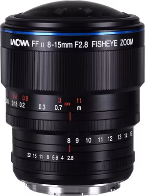 Laowa 8-15mm f/2.8 FF Zoom Fisheye - L Mount