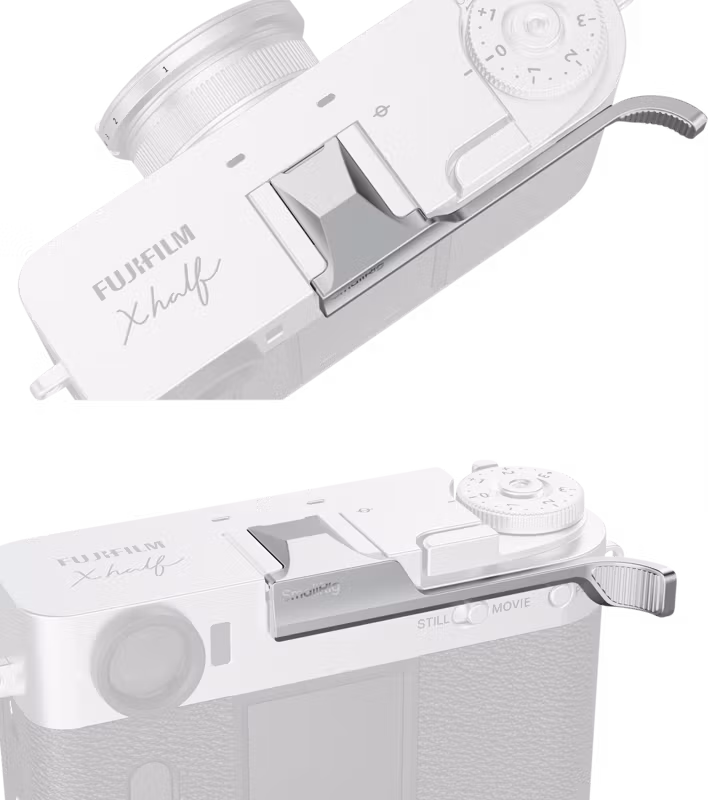 SmallRig 5221 Thumb Grip for FUJIFILM X half Silver
