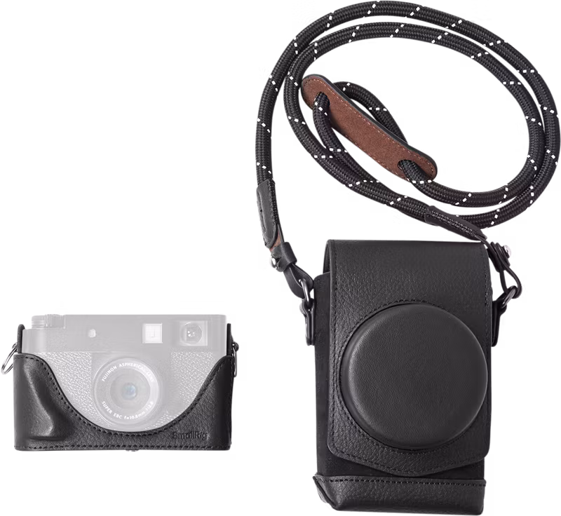 SmallRig 5219 Leather Case Kit for FUJIFILM X half Black