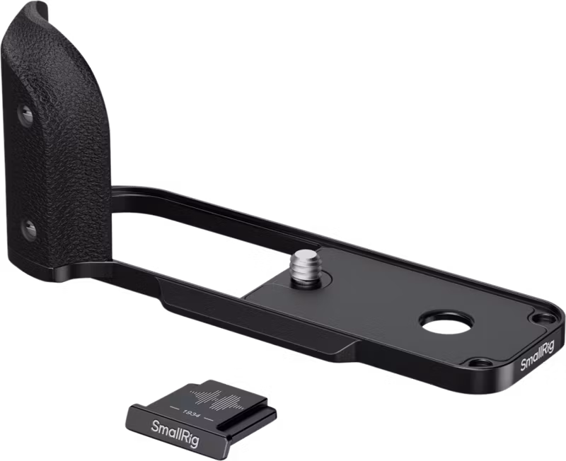 SmallRig 5332 L-Shaped Mount Plate with Silicone Handle for FUJIFILM X half Black