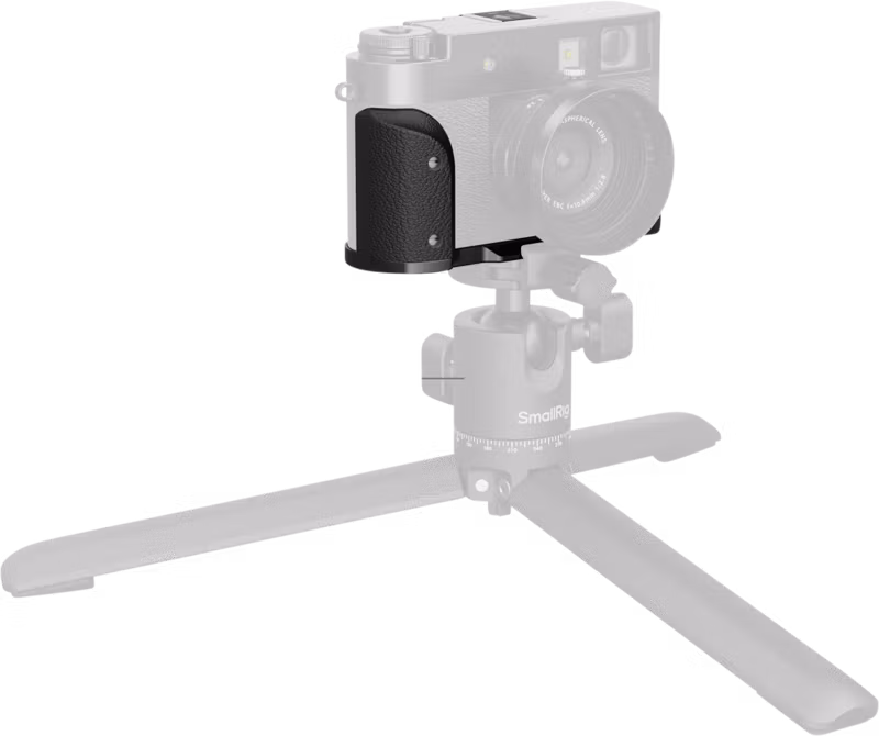 SmallRig 5332 L-Shaped Mount Plate with Silicone Handle for FUJIFILM X half Black