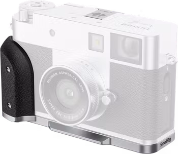 SmallRig 5216 L-Shaped Mount Plate with Silicone Handle for FUJIFILM X half Silver