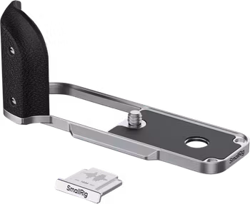 SmallRig 5216 L-Shaped Mount Plate with Silicone Handle for FUJIFILM X half Silver