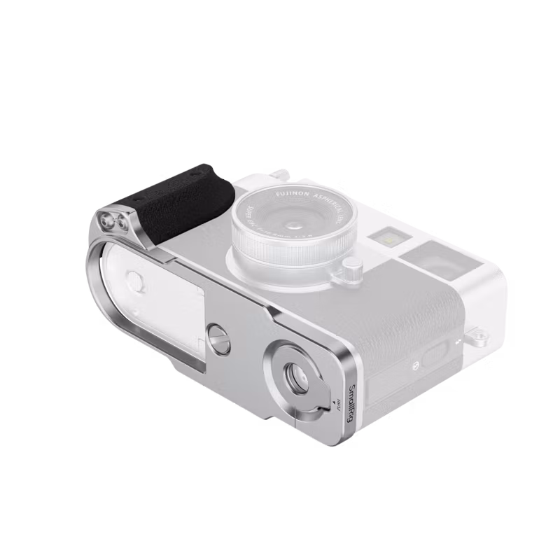 SmallRig 5216 L-Shaped Mount Plate with Silicone Handle for FUJIFILM X half Silver