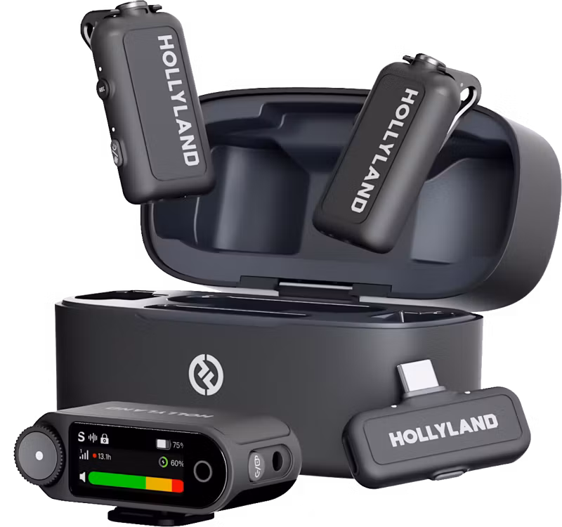 Hollyland LARK MAX 2 Combo with Camera RX + USB-C RX