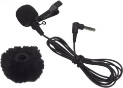 Hollyland Omnidirectional Lavalier Microphone (Black 1-Pack) for Lark Max 2