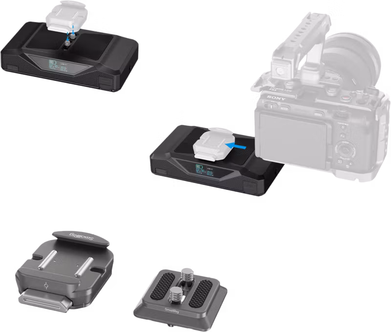 SmallRig 4826 CB75 Camera Base Battery