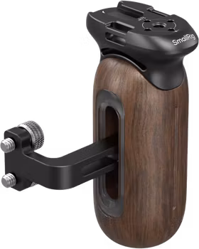 SmallRig 5237 Wooden Side Handle with 1/4"-20 Screw