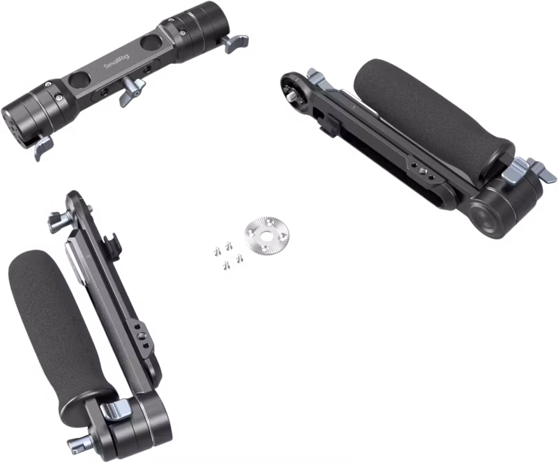 SmallRig 5205 Shoulder Rig Dual-Handle for 15mm LWS Rods