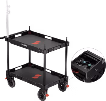 SmallRig 4573 36" Lightweight Video Production Camera Cart
