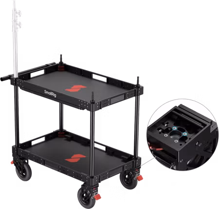 SmallRig 4573 36" Lightweight Video Production Camera Cart