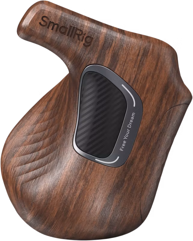 SmallRig 5193 ImageGrip Series Wooden Handle with ARRI Rosette (Right Side)