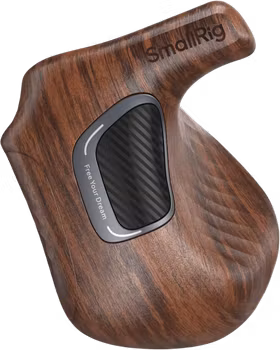 SmallRig 5162 ImageGrip Series Wooden Handle with ARRI Rosette (Left Side)