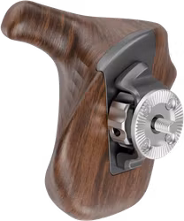 SmallRig 5162 ImageGrip Series Wooden Handle with ARRI Rosette (Left Side)