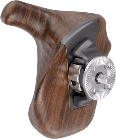 SmallRig 5162 ImageGrip Series Wooden Handle with ARRI Rosette (Left Side)