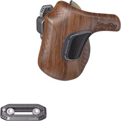 SmallRig 5161 ImageGrip Series Wooden Handle with NATO Clamp (Left Side)