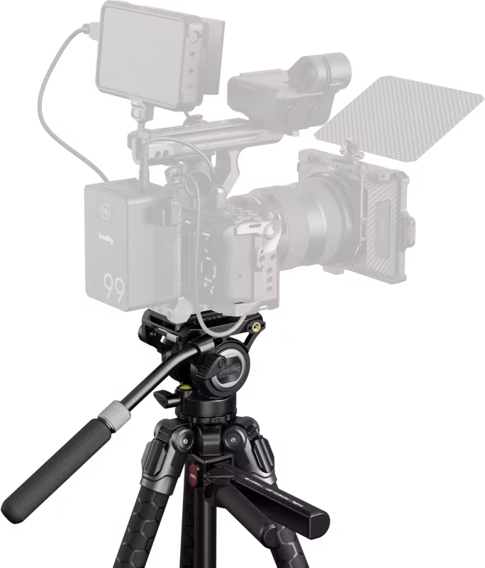 SmallRig 5305 x Potato Jet TRIBEX SE Hydraulic Tripod