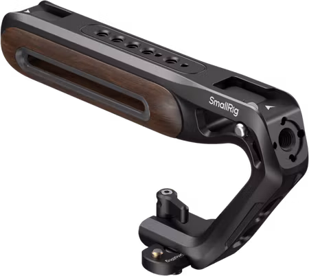 SmallRig 5251 Wooden Top Handle with NATO Clamp