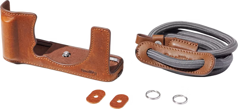 SmallRig 5449 Leather Case Kit for FUJIFILM X-E5 Brown