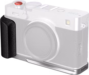 SmallRig 5447 L-Shaped Mount Plate with Silicone Handle for FUJIFILM X-E5 Silver
