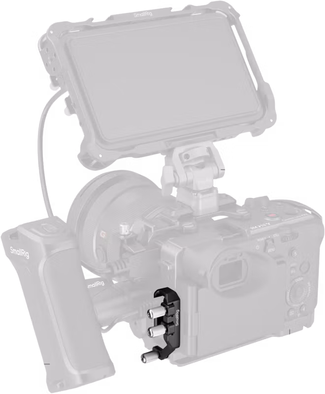 SmallRig 5592 USB-C & MULTI Cable Clamp for Cages for Sony FX2