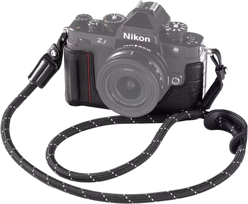 SmallRig 5095 Leather Case Kit for Nikon Z f Black