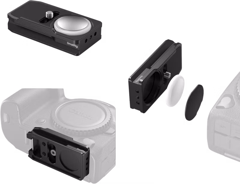 SmallRig 5424 Arca-Swiss Mount Plate for AirTag for Canon