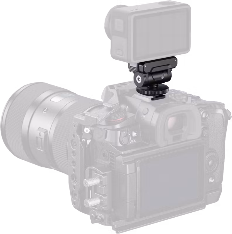 SmallRig 5436 Quick Release Support for DJI Osmo360 / Action 5 Pro / 4 / 3 with Cold Shoe Adapter