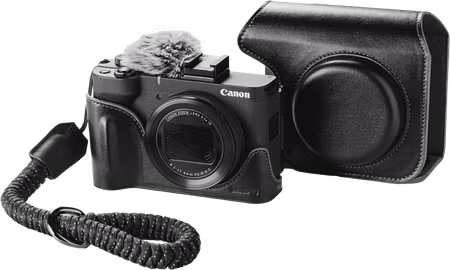 SmallRig 5386 Leather Case Kit for Canon PowerShot V1 Black