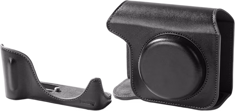SmallRig 5386 Leather Case Kit for Canon PowerShot V1 Black