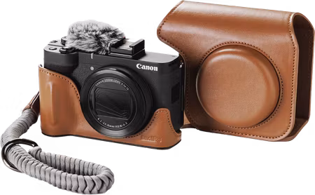SmallRig 5385 Leather Case Kit for Canon PowerShot V1 Brown
