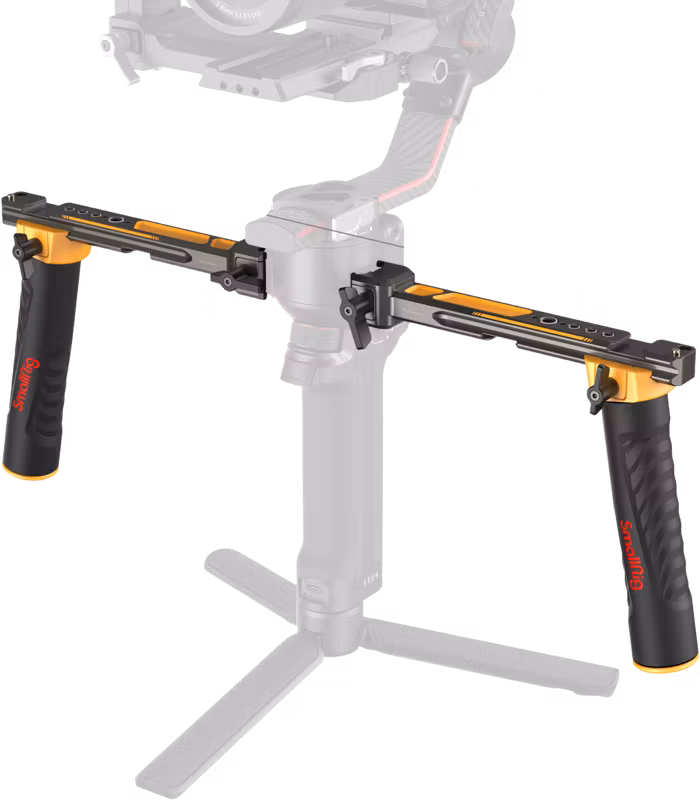 SmallRig 5526 Dual Handgrip for DJI RS 2 / RSC 2 / RS 3 / 3 Pro / RS 4 / 4 Pro（BumbleBee Edition)