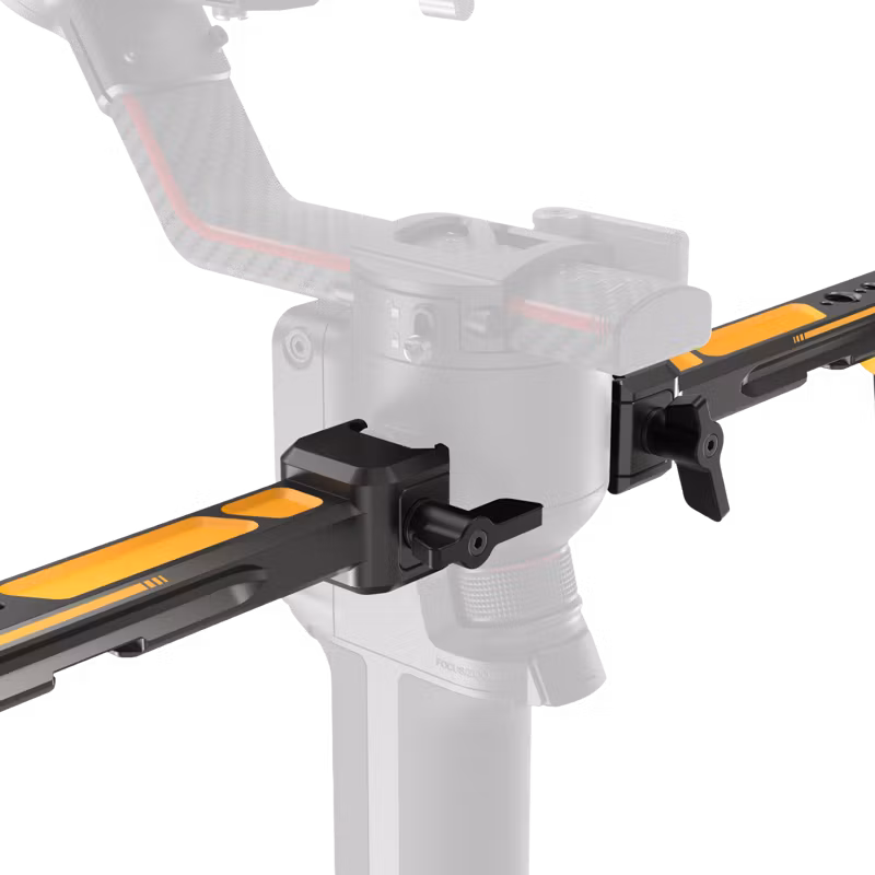 SmallRig 5526 Dual Handgrip for DJI RS 2 / RSC 2 / RS 3 / 3 Pro / RS 4 / 4 Pro（BumbleBee Edition)