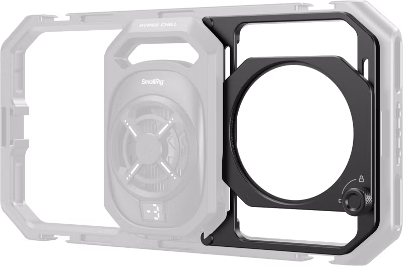 SmallRig 5277 67mm Threaded Filter Adapter with Detachable Sunhoods for Universal Phone Cage 4299