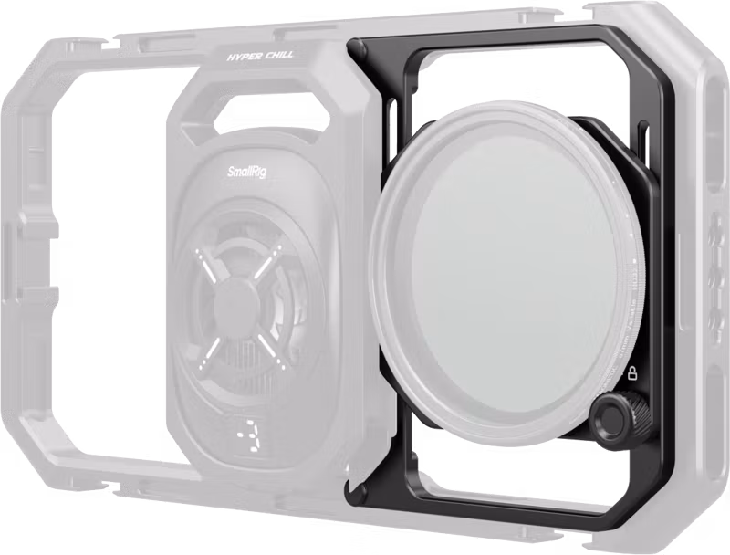 SmallRig 5277 67mm Threaded Filter Adapter with Detachable Sunhoods for Universal Phone Cage 4299