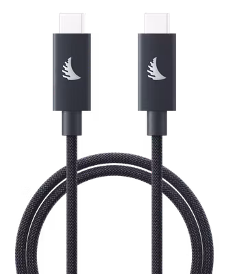 Angelbird Cable I USB-C 4.0 I Solid Flex Cable I Blue Gray I 1 m