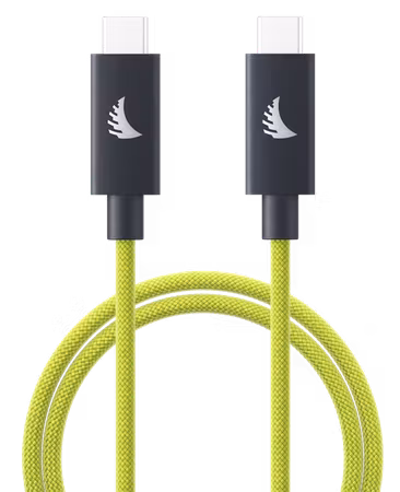 Angelbird Cable I USB-C 4.0 I Solid Flex Cable I Lime I 2 m