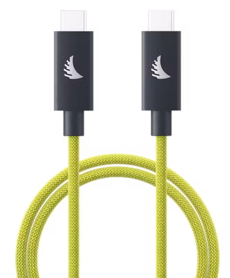 Angelbird Cable I USB-C 4.0 I Solid Flex Cable I Lime I 32 cm