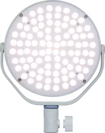 Nanlite Miro 30c LED Full-color Round Panel Light  (Mint Blue)