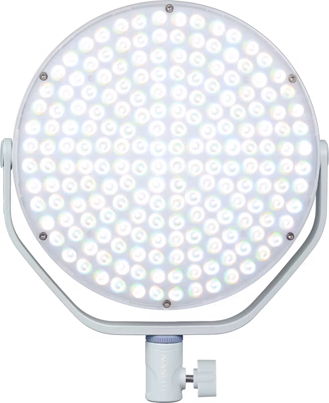 Nanlite Miro 60c LED Full-color Round Panel Light  (Mint Blue)