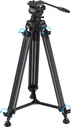 SmallRig 5441 AD14 Heavy-Duty Carbon Fiber Tripod