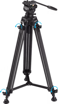 SmallRig 5441 AD14 Heavy-Duty Carbon Fiber Tripod