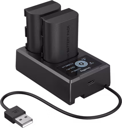 SmallRig 5409 Camera Battery and Charger Kit for Canon LP-E6P