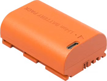 SmallRig 5407 Camera Battery USB-C Rechargeable Canon LP-E6P Orange