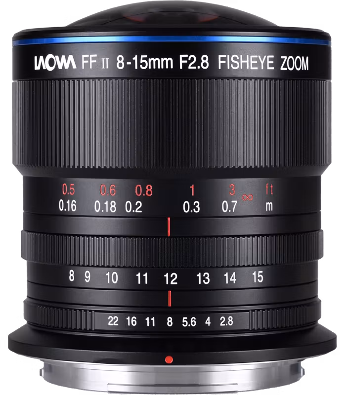 Laowa 8-15mm f/2.8 FF Zoom Fisheye - Fujifilm G