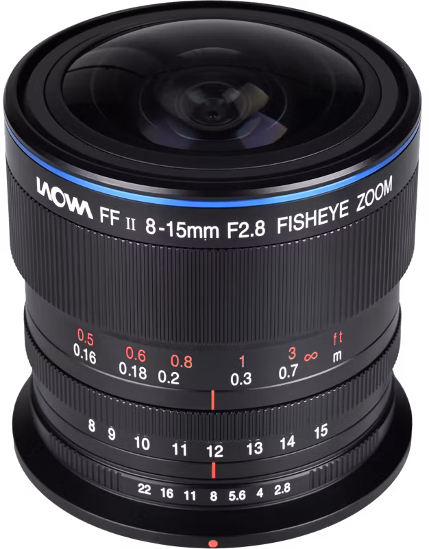 Laowa 8-15mm f/2.8 FF Zoom Fisheye - Fujifilm G